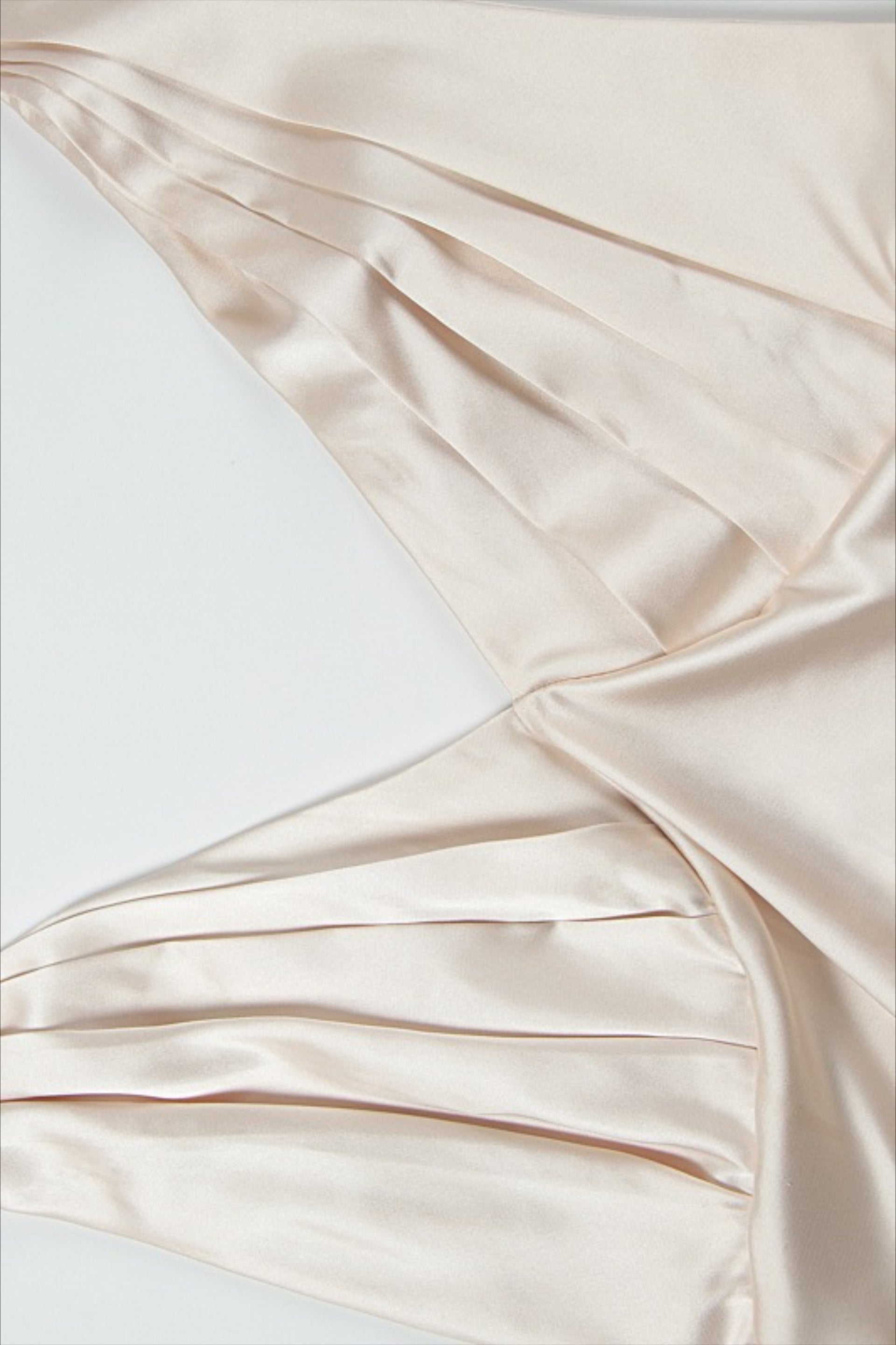 Stretch Satin Halter V Neck Slit Bodycon Vacation Dress