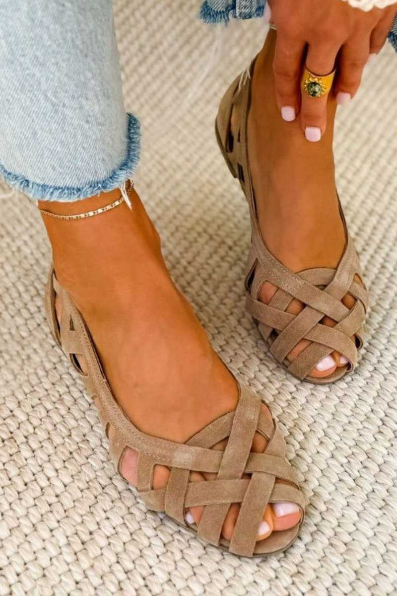Caterina | Sandalias trenzadas de verano