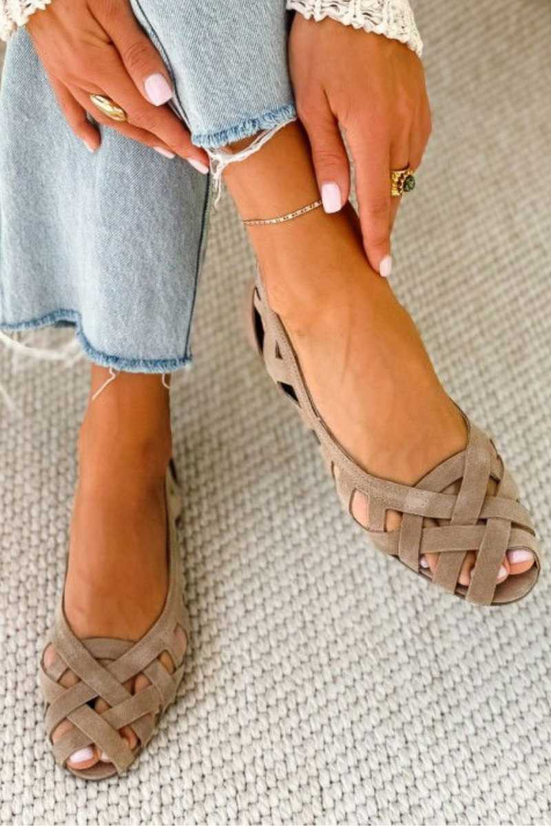 Caterina | Sandalias trenzadas de verano