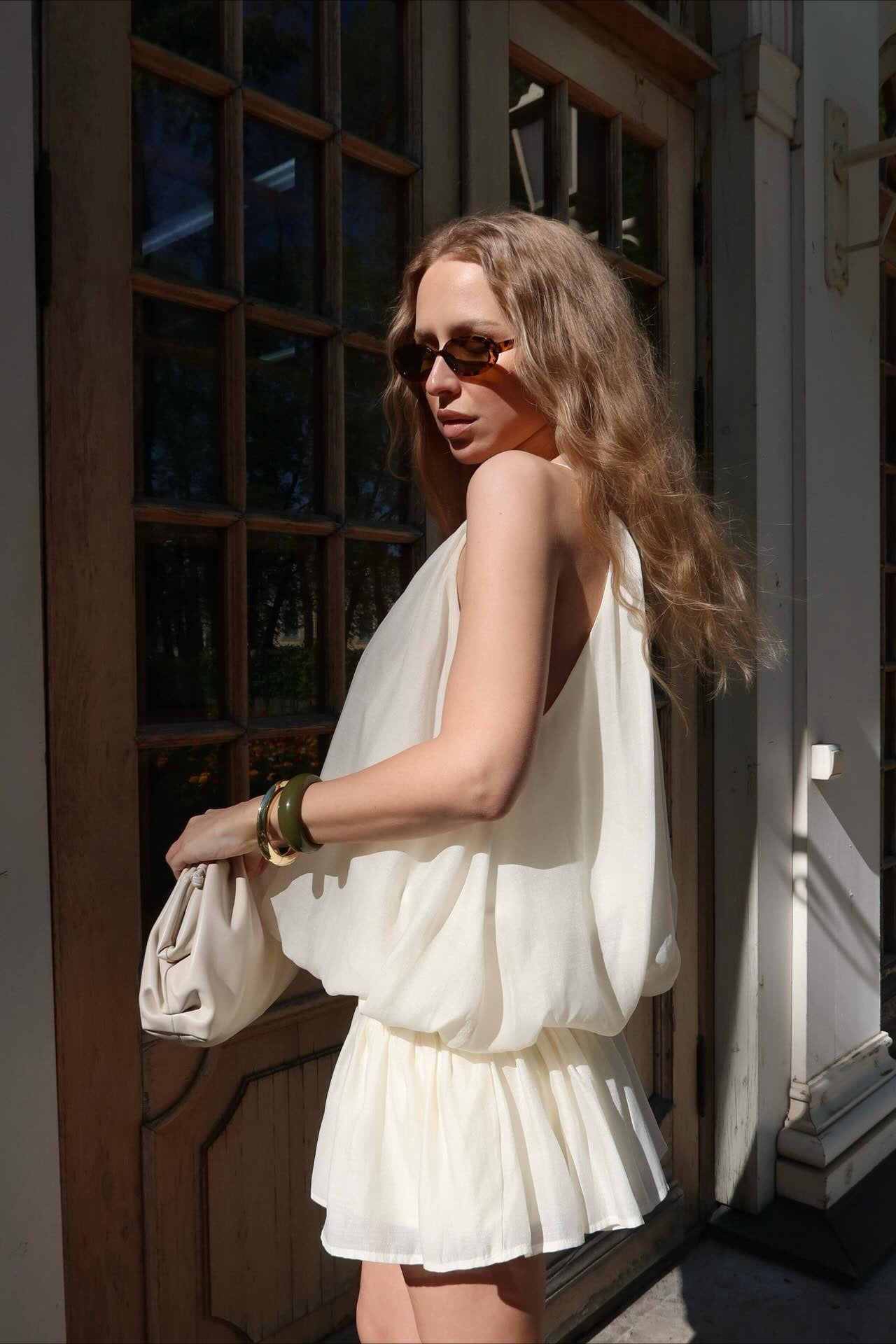 Elegant Halter Tencel Slim Fit Skirt Set