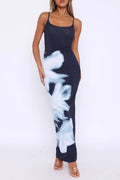 Printed Cami Maxi Vacation Dress