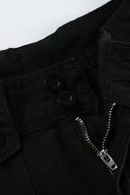 Vintage Street-Style Low-Waisted Cargo Pant