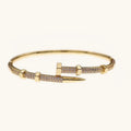 Con Estilo Unique Circón Uña Open Brazalete