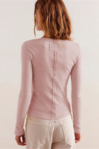 Ribbed Fitted Button Front Cardigan