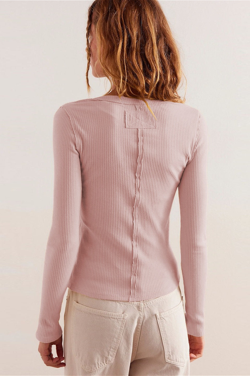 Ribbed Fitted Button Front Cardigan