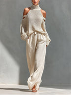 Camilla | Conjunto moderno de punto y lino