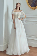 Forest Dreamy Palace Wedding Dress