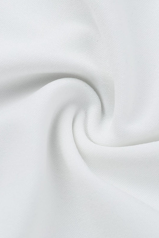 Sexy Hollow Strapless Maxi Vacation Dress