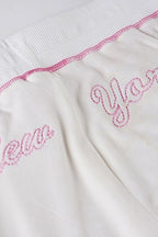 Fur Trim Velvet Crop Hoodie Pants Set