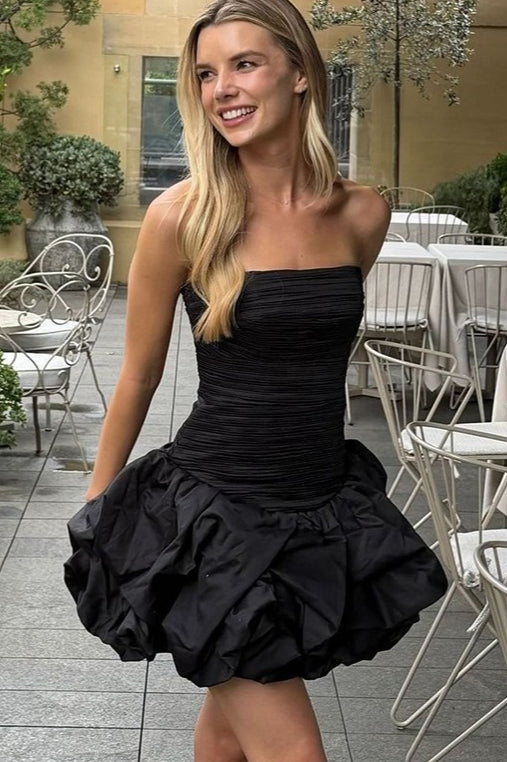 En Capas Sin Tirantes de Gala Vestido de Fiesta