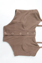 Sexy Spaghetti Strap Crop Top and Low-Waist Bootcut Pants Set