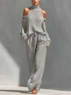 Camilla | Conjunto moderno de punto y lino