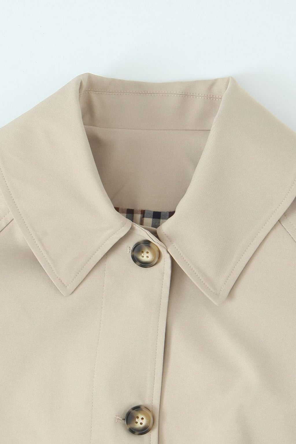 French Vintage Classic Long Overcoat