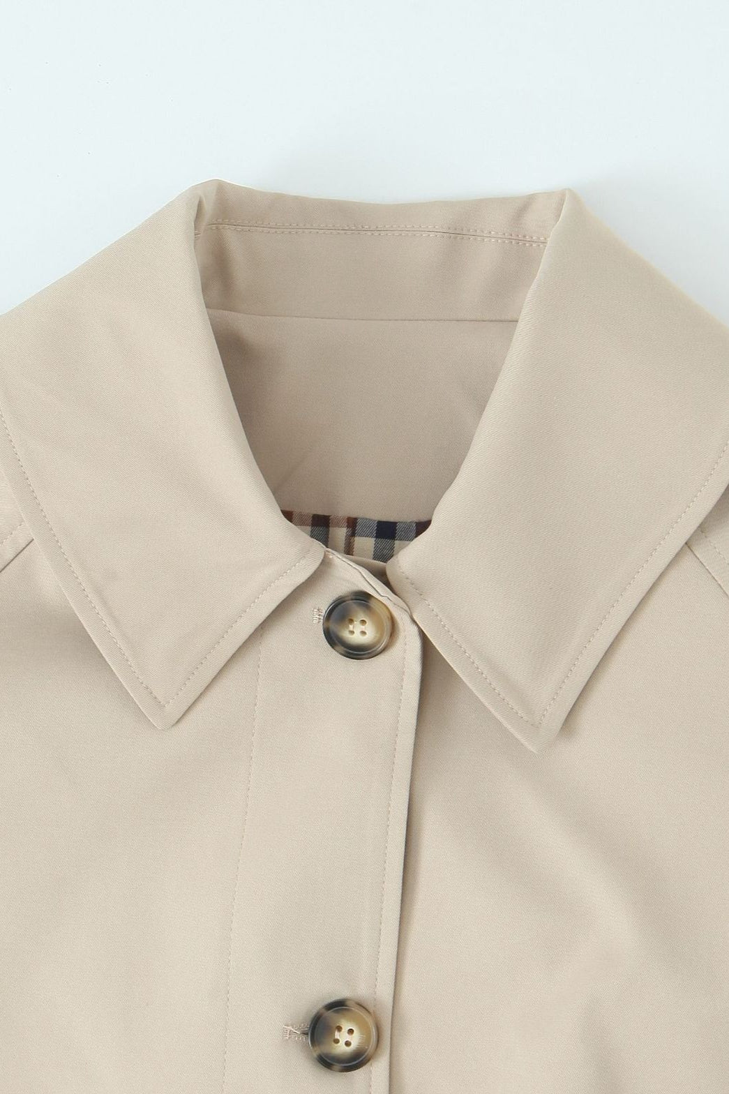 French Vintage Classic Long Overcoat