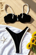 High Waist Patchwork Sexy Bikini