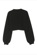 Festive Gingerbread Pattern Knit Cardigan
