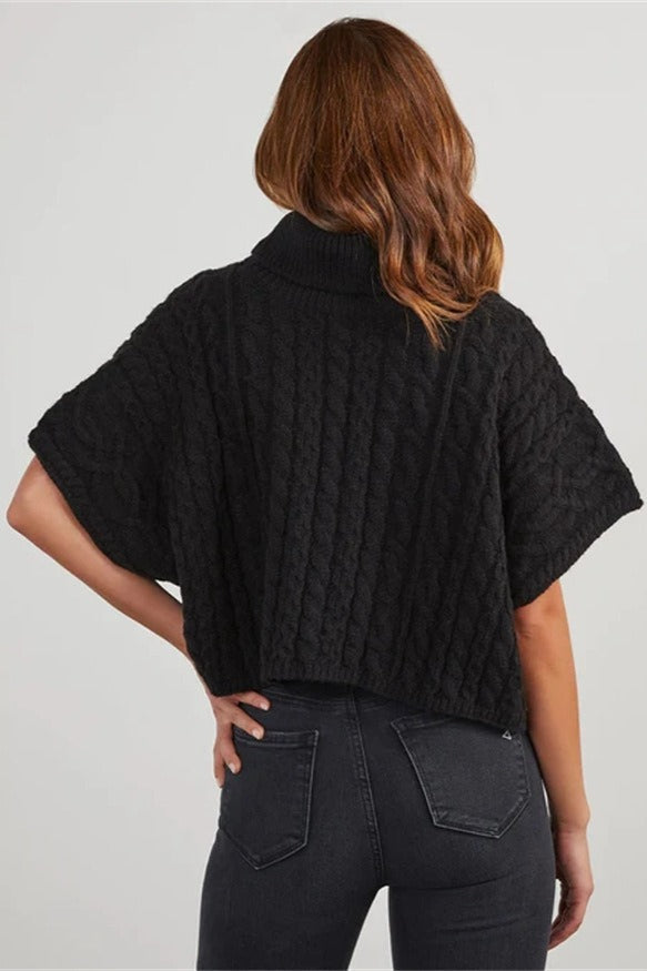 Oversize Cuello Alto Se Pone por la Cabeza Suéter