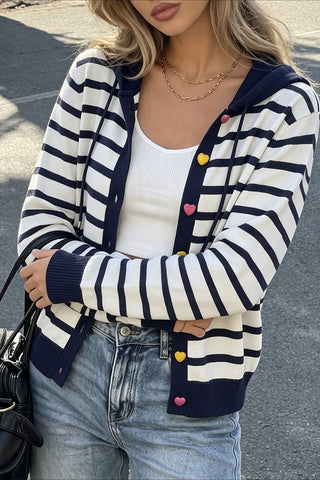 Blue and White Stripe