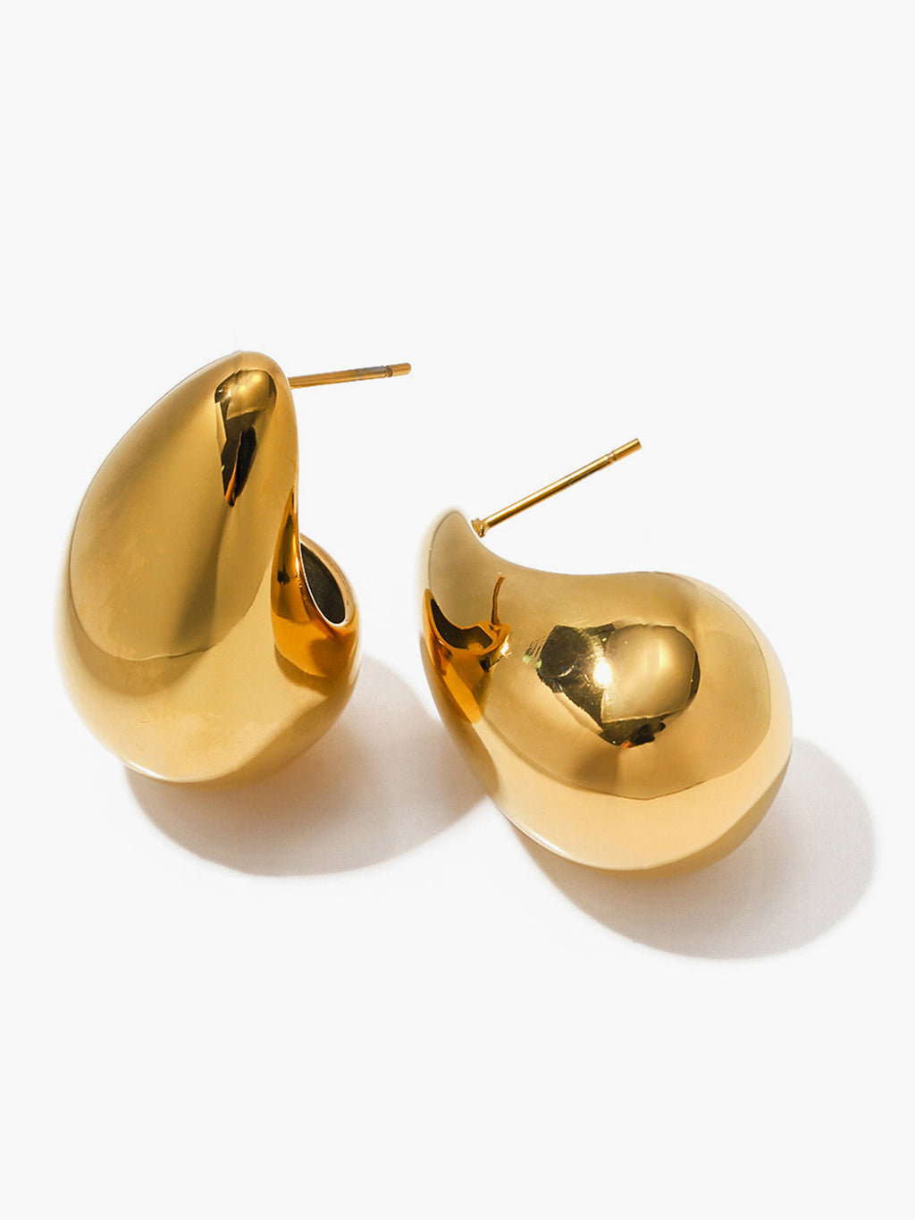 Lágrima Encantador Aretes de Aro