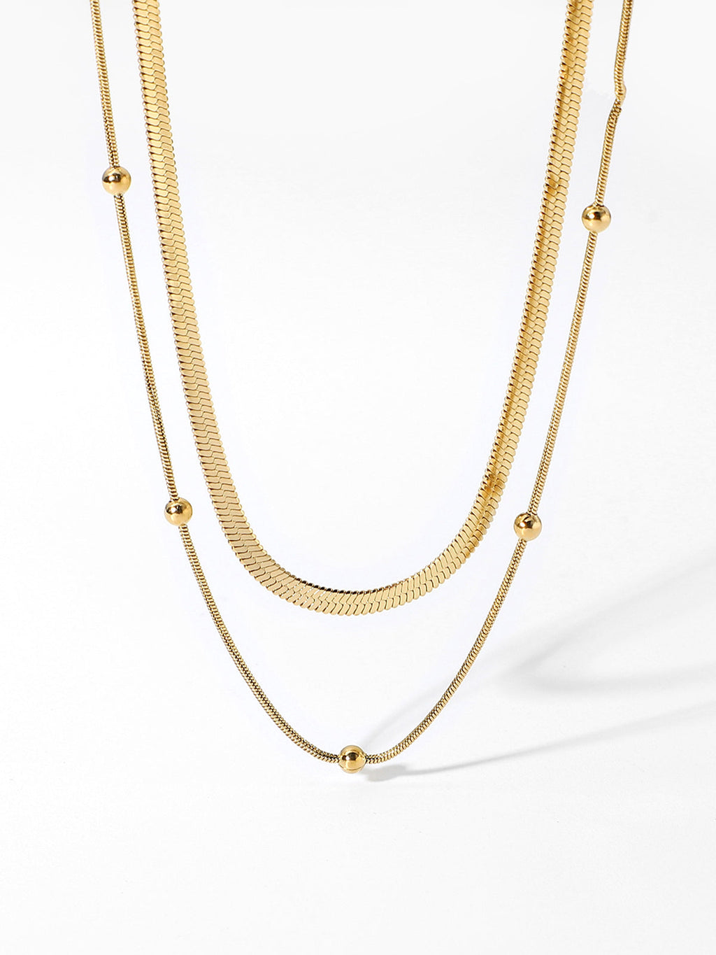 Tranquility Double Elegante Layers Collar