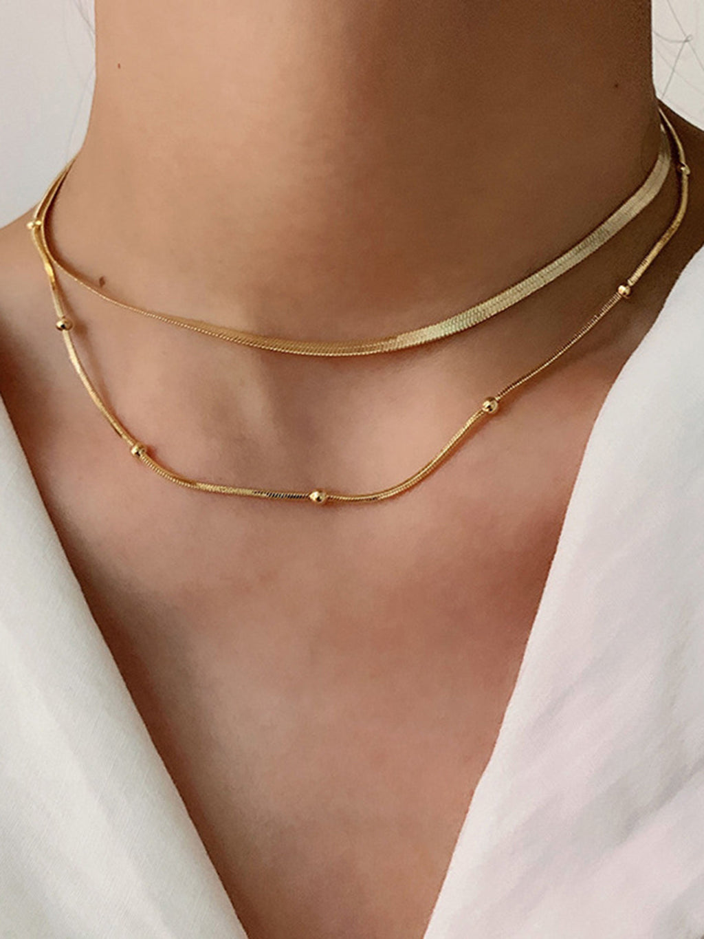 Tranquility Double Elegante Layers Collar