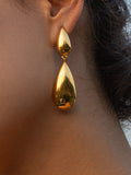 Double Encantador Lágrima Aretes