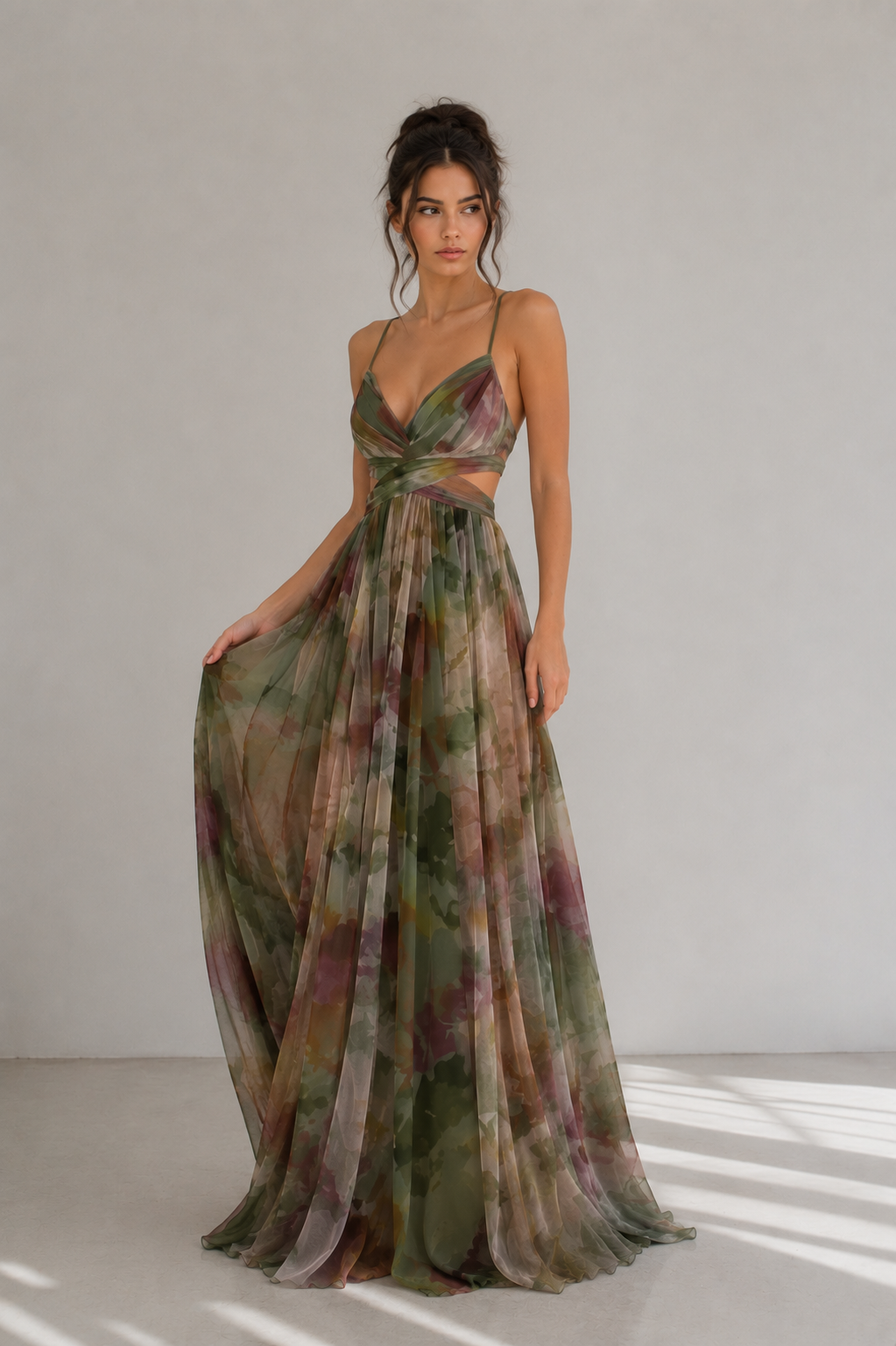 Isabella | Vestido Largo Floral