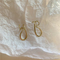 Minimalista Apilado Aretes tipo Cuff