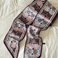 Paisley Long Ribbon Retro Neck Waist Scarf