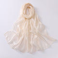 Organza Sheer Glossy Elegant Head Scarf