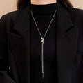 Ajustable Espiral Drop En Capas Collar