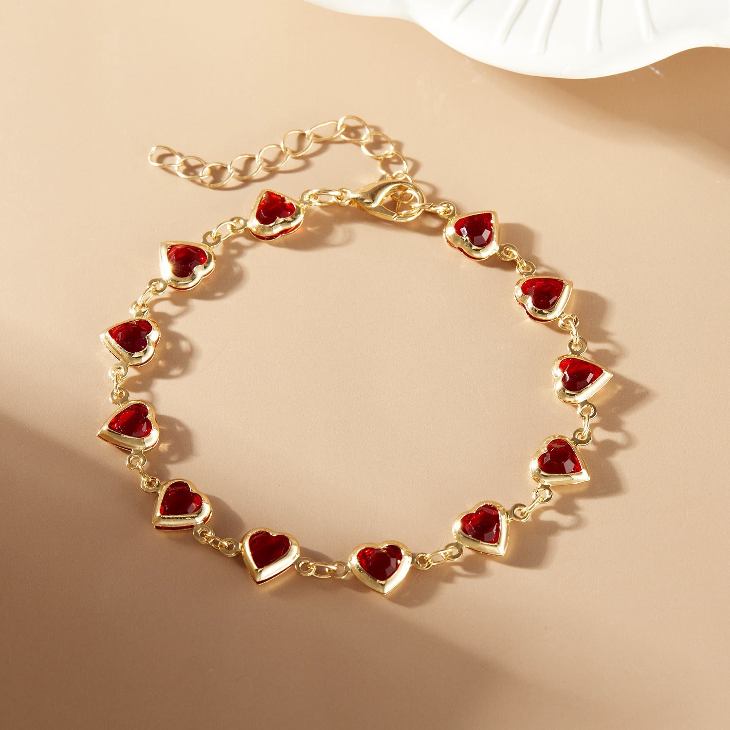Heart Diseño De Lujo Pulsera de Cadena