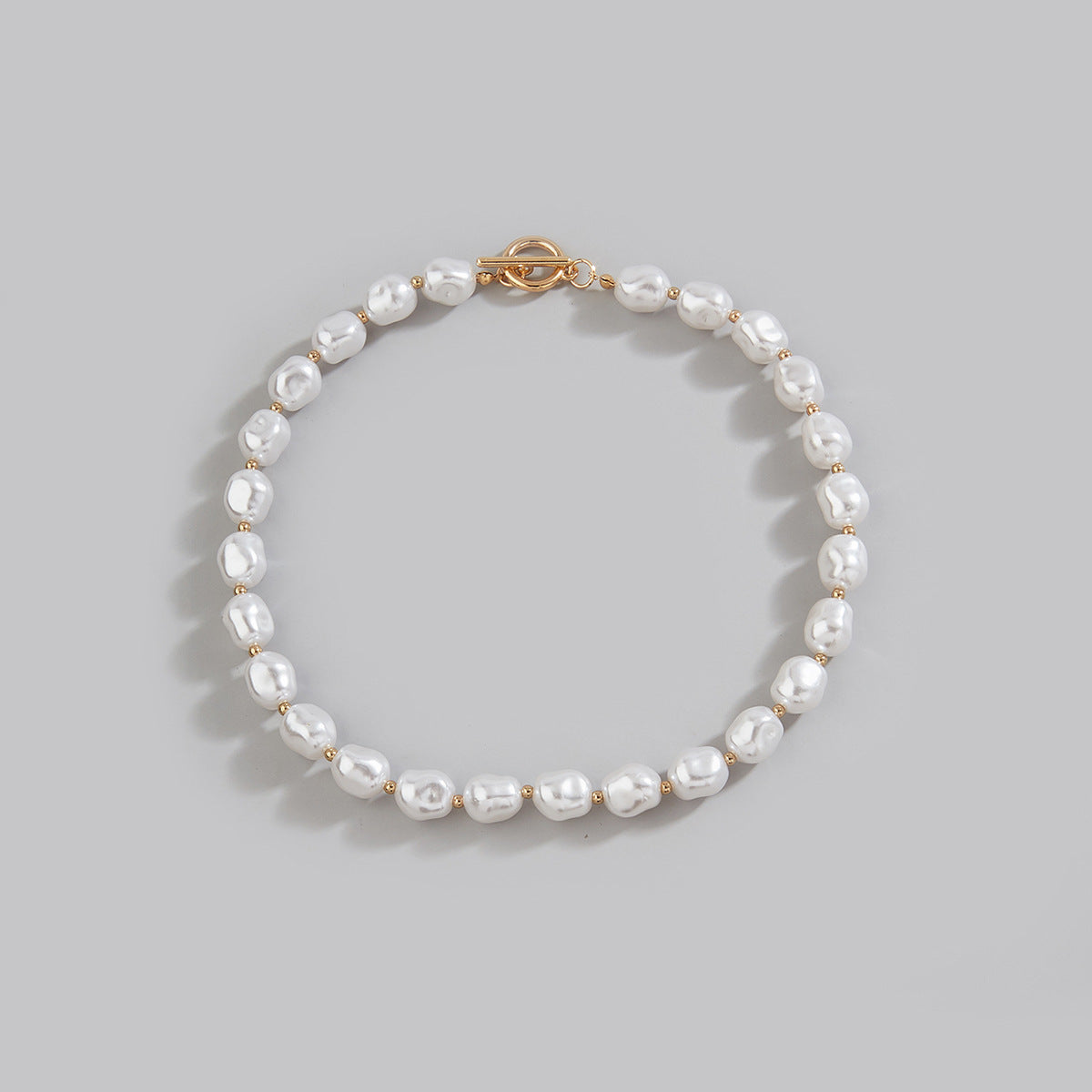 Vintage Barroco Perla Irregular Collar Statement