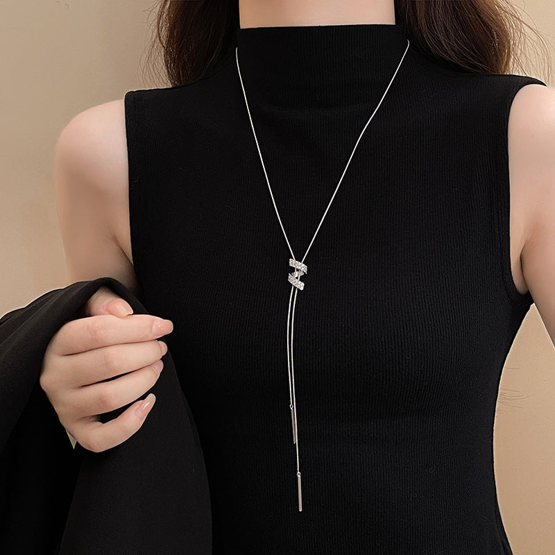 Ajustable Espiral Drop En Capas Collar