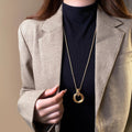 Envolvente Colgante Circular En Capas Collar
