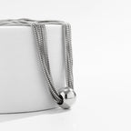 Audaz Cuenta Colgante Gargantilla En Capas Collar