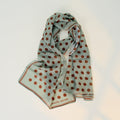 Vintage Polka Dot Lightweight Scarf