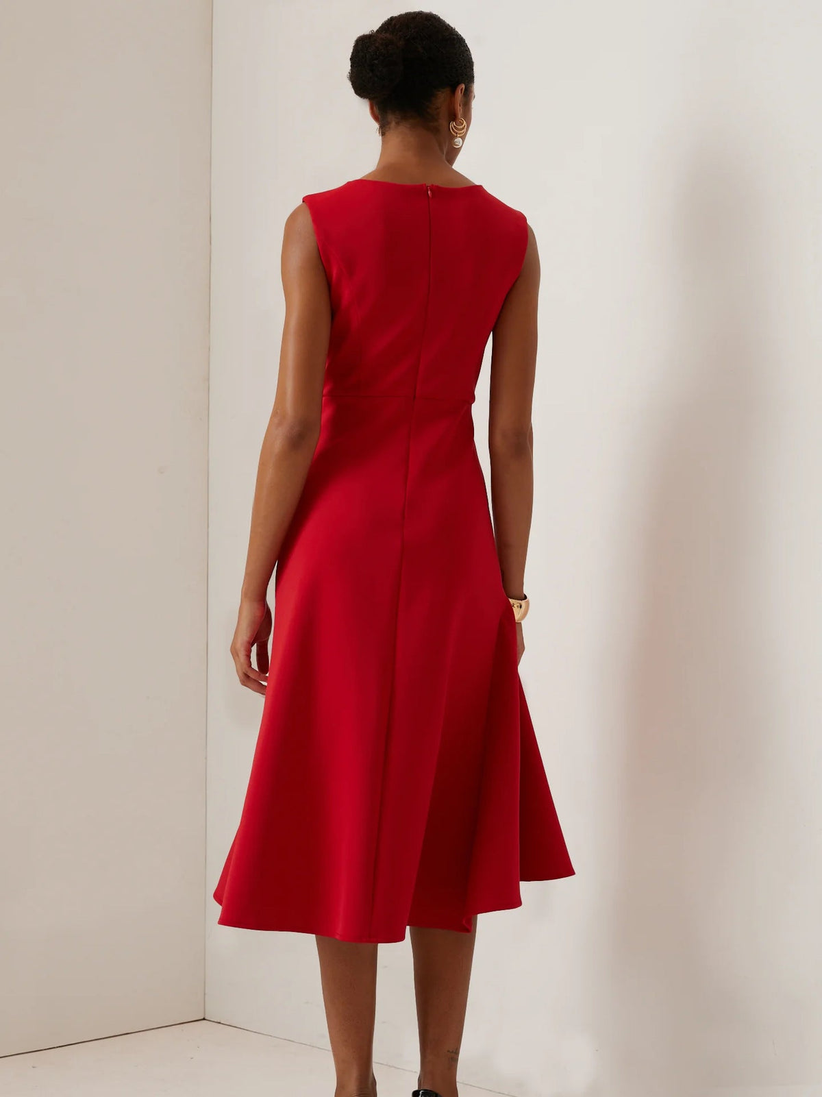 Vestido Midi Elegante de Gala
