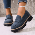 Elsa | Mocassini con Plateau in Stile College