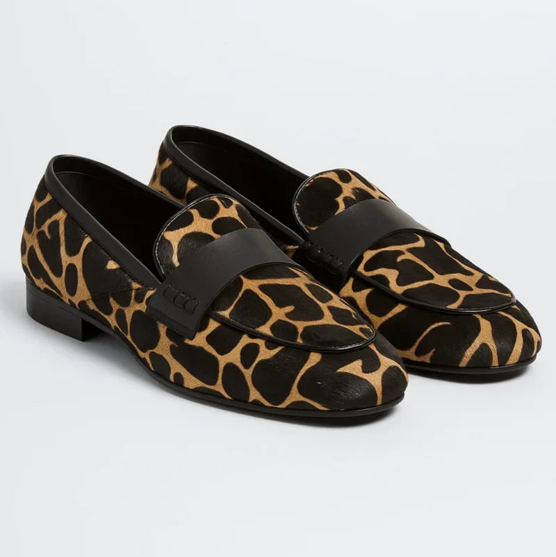Sofía | Mocasines elegantes con estampado de leopardo