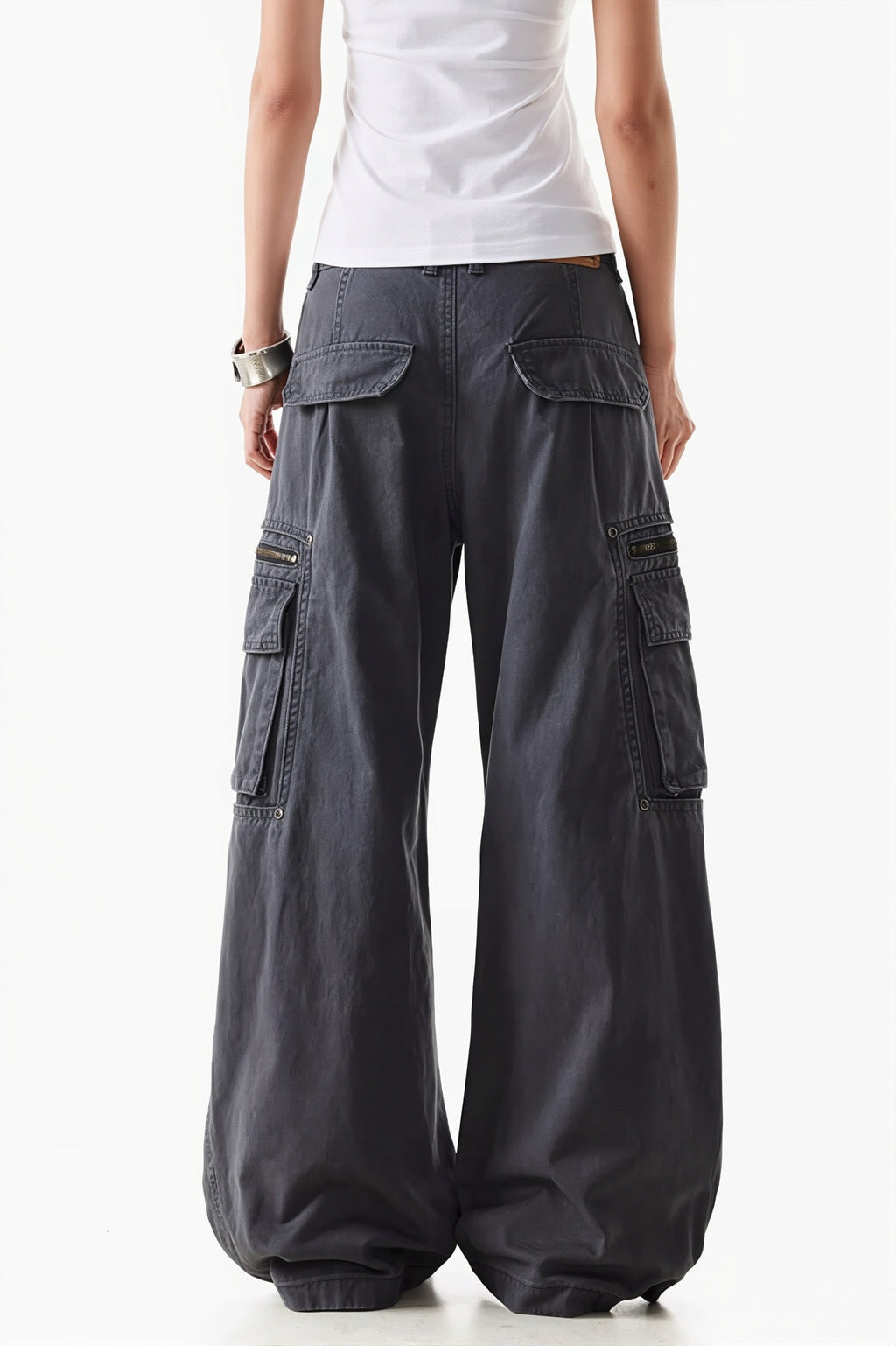 Multi Pocket Relaxed Cargo Pants