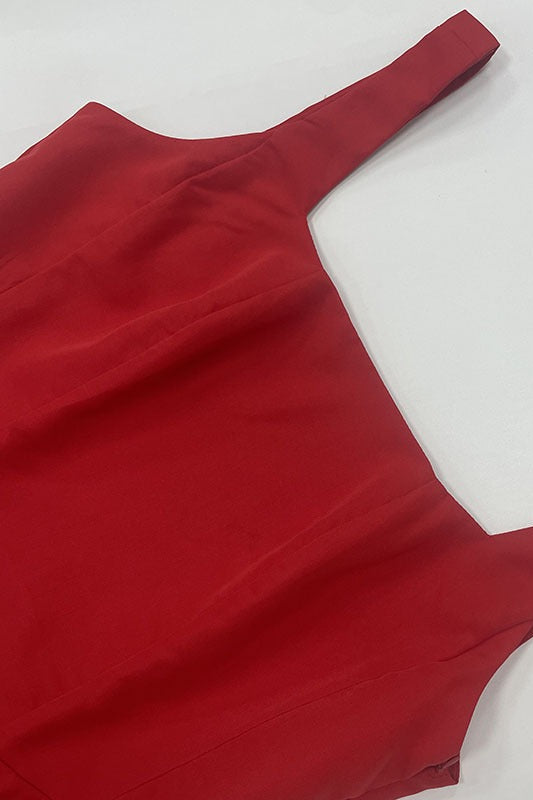 Sleeveless Square Neck Maxi Vacation Dress