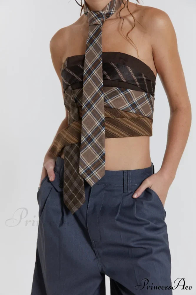 Corsé cruzado con lazada