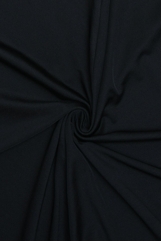 Halter Panel de Malla Vestido Maxi