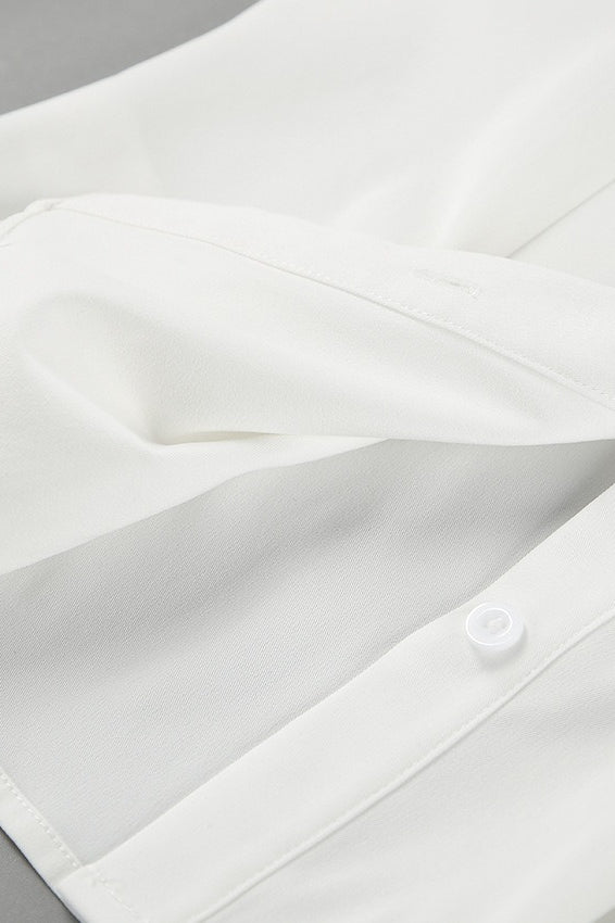 Hombros Descubiertos Escote Barco Blusa