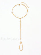 Cuenta Con Cadena Mittens Pulsera
