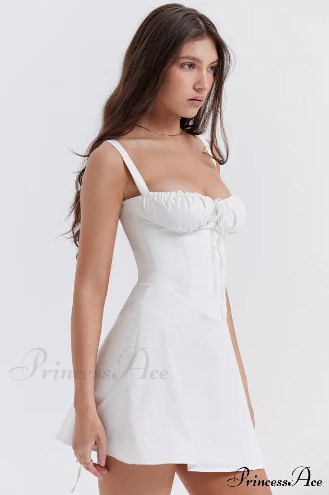 Vestido corto corsé «Carlotta»