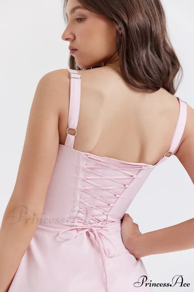 Vestido corto corsé «Carlotta»