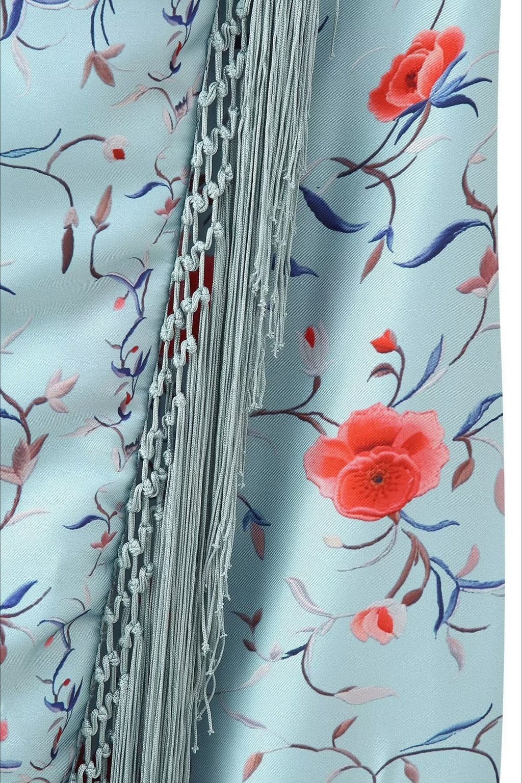 Halter Neck Printed Fringe Boho Dress