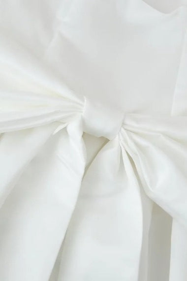 Lazo Tiras Finas Vestido de Cóctel